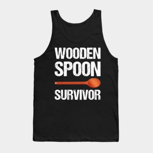 Vintage Wooden Spoon Survivor Tank Top